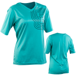 Koszulka Rowerowa damska Race Face Charlie WMNS Tech Top Turquoise R: L