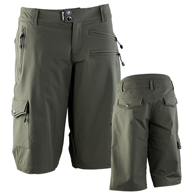 Spodenki rowerowe damskie Race Face Khyber WMNS Shorts Loam