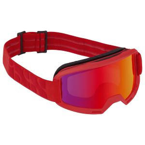IXS Gogle Hack Racing Red Crimson Mirror
