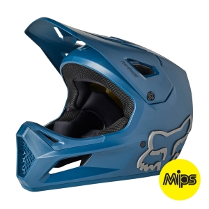 KASK ROWEROWY dla dzieci -  FOX JUNIOR RAMPAGE MIPS DARK INDIGO R: YS (49-50cm) 2022