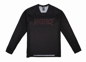 KOSZULKA ROWEROWA RACE FACE - DIFFUSE BLACK R: M