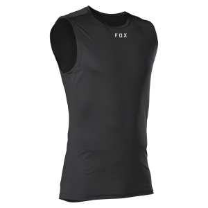 KOSZULKA TERMOAKTYWNA BEZ RĘKAWÓW FOX - TECBASE BLACK R: S 2022