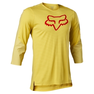 KOSZULKA ROWEROWA FOX - FLEXAIR DELTA 3/4 PEAR YELLOW R: M 2022