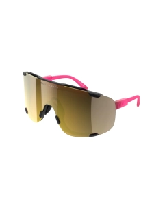 Okulary POC - Devour Fluorescent Pink/Uranium Black Translucent -CLARITY ROAD CAT 2 2023