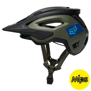 Kask rowerowy - FOX SPEEDFRAME PRO MIPS BLOCKED ARMY R: S (51-55cm) 2024