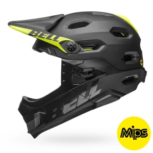 KASK ROWEROWY BELL - SUPER DH MIPS SPHERICAL MATTE/GLOSS BLACK R: M (55-59cm) 2026