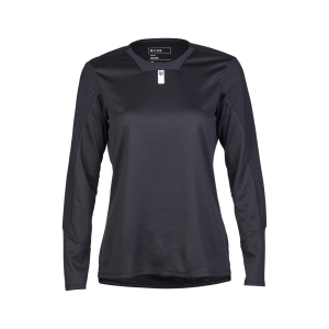 KOSZULKA ROWEROWA DAMSKA FOX DEFEND LS BLACK R: L 2024