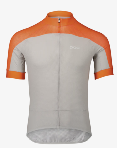 Koszulka rowerowa POC - ESSENTIAL ROAD LOGO ZINK ORANGE R: L 2024