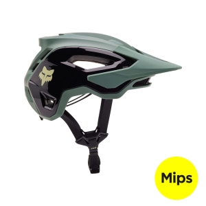 Kask rowerowy - FOX SPEEDFRAME PRO MIPS  BLOCKED CE HUNTER GREEN  R: S (51-55cm) 2024