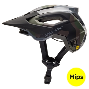 Kask rowerowy - FOX SPEEDFRAME PRO MIPS CAMO OLIVE CAMO R: S (51-55cm) 2024