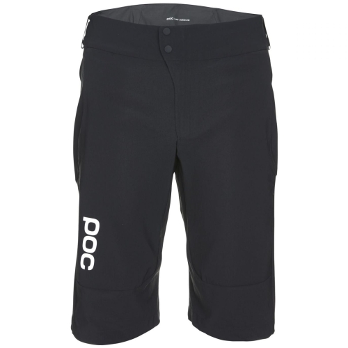 Spodenki rowerowe damskie POC Essential MTB WO Shorts Uranium Black