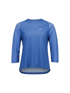 Damska koszulka rowerowa POC - W's Motion Air 3/4 Bazzite Blue R: XL 2025