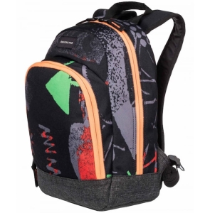 Plecak szkolny QUIKSILVER - Chompine BP Labyrinth Green Gecko 12L