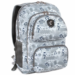 Plecak szkolny JWorld New York - Astro Blinker White 28L