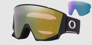 Gogle OAKLEY - FLOW SCAPE M Medium matte black / Prizm Sage Gold + Prizm ICED 2026