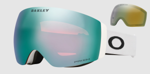 Gogle OAKLEY - Flight Deck PRO M Medium matte white / Prizm Sapphire + Prizm Sage Gold 2026
