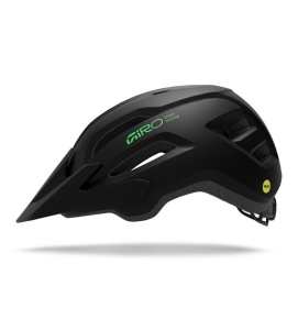 Dziecięcy Kask rowerowy Giro - FIXTURE II MIPS matte black/vivid green R: U (50-57cm) 2026 