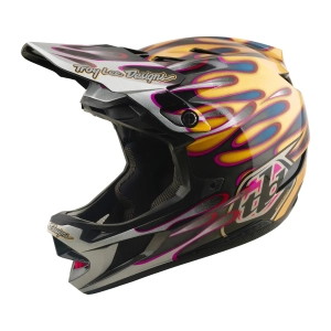 Kask rowerowy  - TLD D4 CARBON MIPS OVERSPRAY GOLD / BLACK R: S (55-56cm) 2026