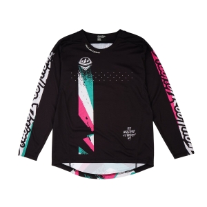 dziecięca koszulka rowerowa - TLD SPRINT FULL PULL BLACK R: YXL 2026