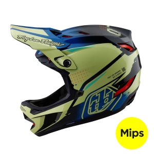 Kask rowerowy  - TLD D4 COMPOSITE MIPS DRIP GLO YELLOW R: M (57-58cm) 2026
