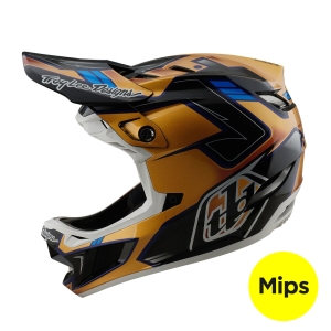 Kask rowerowy  - TLD D4 COMPOSITE MIPS ROYALTY BLACK / GOLD R: S (55-56cm) 2026