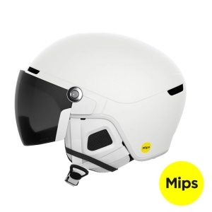 Kask narciarski POC - OBEX VISOR MIPS Hydrogen White Clarity Universal/Sunny/Grey R: XS/S (51-54cm) 2026