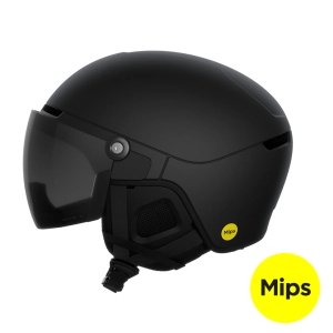 Kask narciarski POC - OBEX VISOR MIPS Uranium Black Matt/Clarity Universal/Sunny/Grey R: M/L (55-58cm) 2026