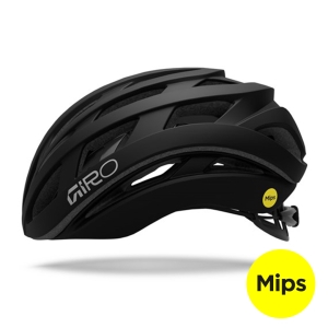KASK ROWEROWY GIRO - HELIOS SPHERICAL MIPS matte black  R: L (59-63cm) 2026