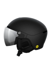 Kask narciarski POC - OBEX VISOR MIPS Uranium Black Matt/Clarity Universal/Sunny/SILVER R: Xs/S (51-54cm) 2027